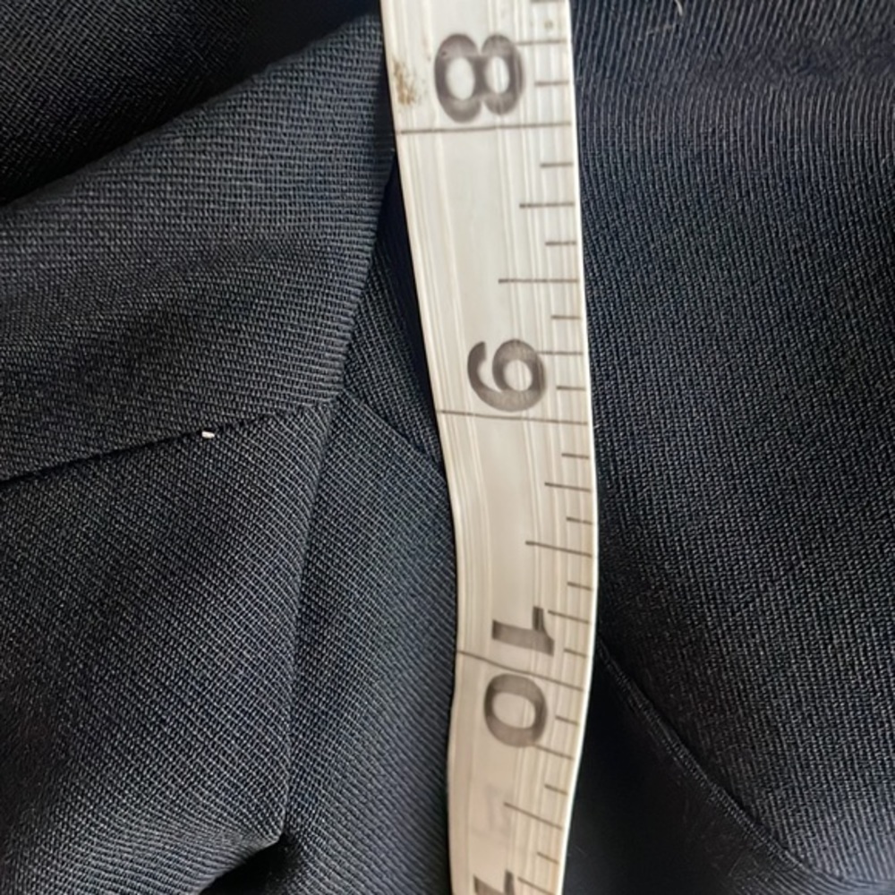 ESCADA pants trousers size 34 or 4 or XS black career Pleated - Picture 10 of 13